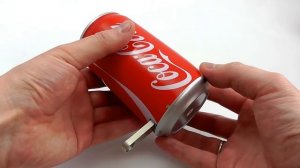 Банка колонка Coca Cola  Как это работает