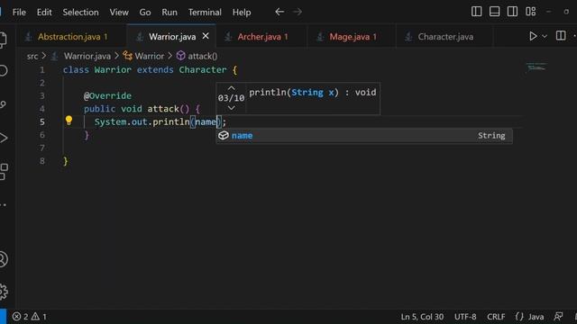 Abstract Classes and Methods in Java Tutorial смотреть онлайн