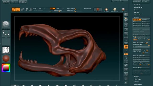 Cavity Maps in ZBrush