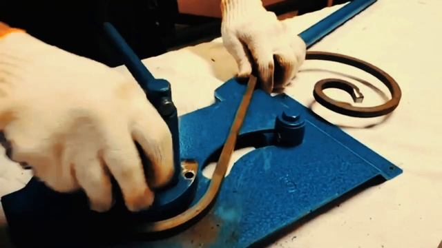 Станок для холодной ковки "Улитка" смотреть онлайн