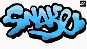 How to Draw Graffiti Snake