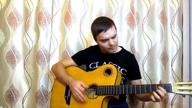 Когда твоя девушка больна - Кино (кавер на гитаре) смотреть онлайн