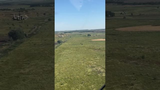 Немного кадров из жизни военного вертолетчика