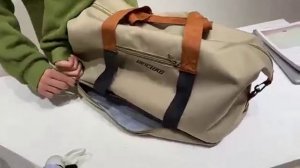 Дорожная вместительная сумка с разделением для сухой и влажной сушки, модная спортивная сумка.