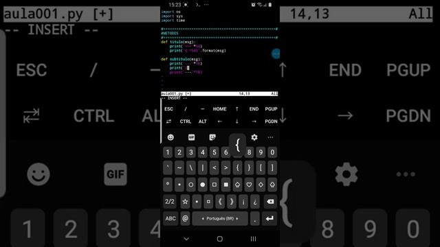 Primeiro scrip em #python #termux #tutorial смотреть онлайн