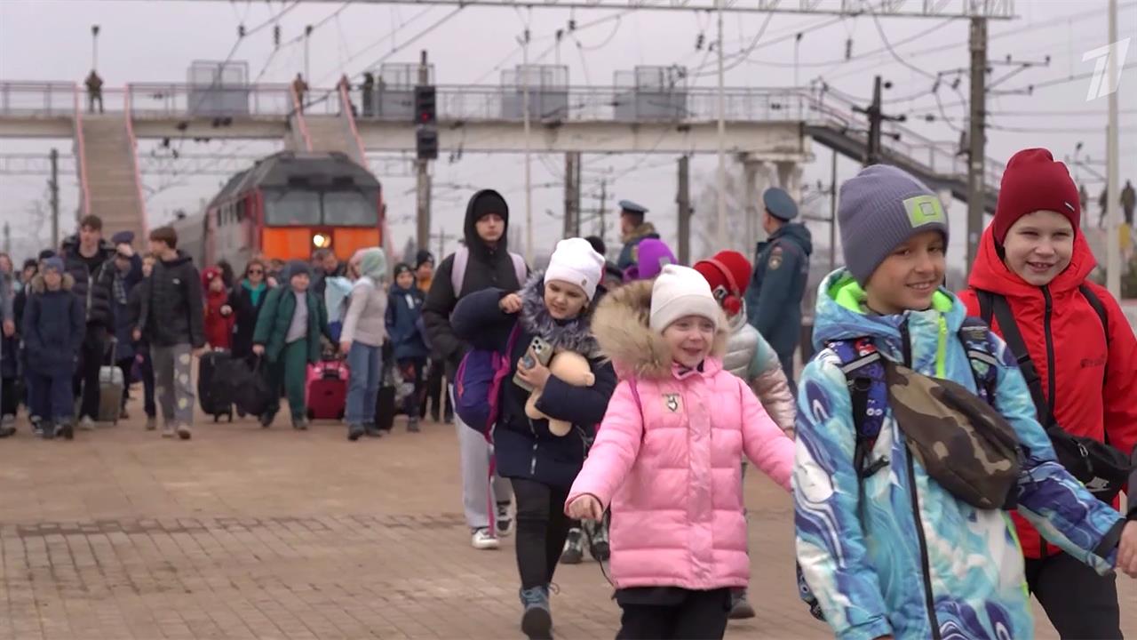 В оздоровительные лагеря Пензы отправилась первая группа ребят из Белгородской области