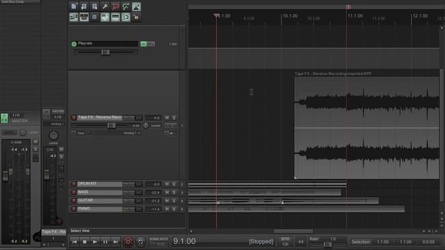 Reaper — Tape Effects (Part 3: Speed Ramping) смотреть онлайн