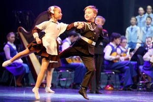 "Школьная полька", Ансамбль Локтева. "School Polka", Loktev Ensemble.