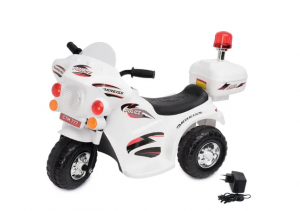 Мотоцикл Kreiss Полиция 6V / KREISS SCOOTER ТРЁХКОЛЕСНЫЙ СКУТЕР ПОЛИЦИЯ / Электромотоцикл