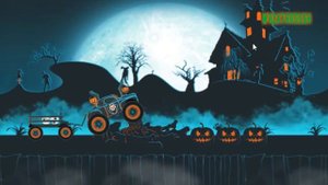 Halloween Monster Transporter Монстр трак хэллоуин