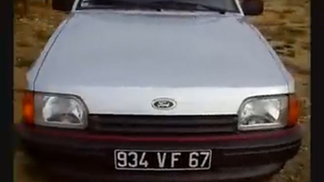 Ford Orion 1600i (1.6i ghia - xr3i engine) смотреть онлайн