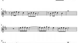 Странники в ночи. Саксофон-альт. Ноты. Минус .