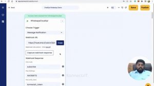 WhatsApp Virtual Assistant using ChatGPT and KonnectzIT