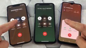 Samsung Galaxy A50 Group Incoming Call On iPhone 13Pro and iPhone 11 / Incoming/ Outgoing Call