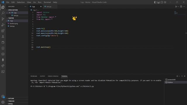 How to Create Rounded Button in Tkinter Python |  Coustom Button Tkinter | Code_with_Coffee