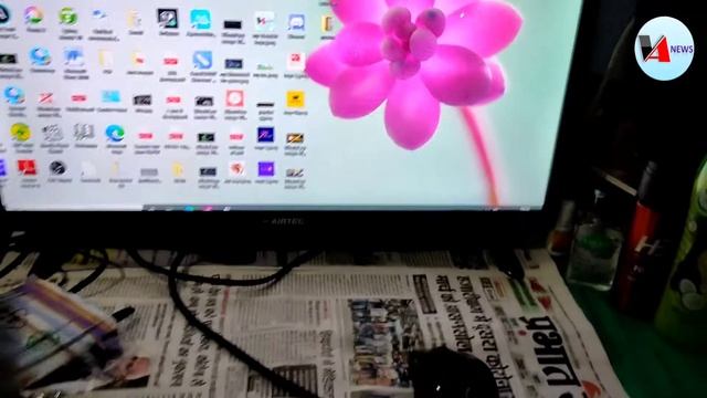 AIRTEC 24DJ LED TV UNBOXING AND REVIEW | TV WITH MONITOR SUPPORT | VA NEWA INDIA | SAGAR | in Hindi смотреть онлайн