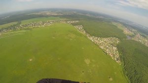 Учебное применение запасного парашюта