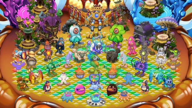 Fire oasis - full song (My singing monsters)