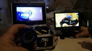 Сравнение подводных камер! EYOYO китай и самоделка!