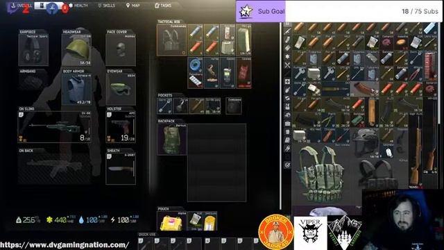 Escape From Tarkov Shenanigans With DV Recoil #75SubGoal!!