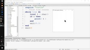 Исполнитель Черепашка на Lua Урок 9 - Мышь и Клавиатура