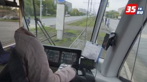 Новые трамваи вышли на маршруты в Череповце