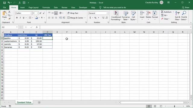 How to Multiply in Excel смотреть онлайн
