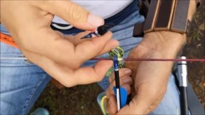 Бумажное седло на тетиву лука.