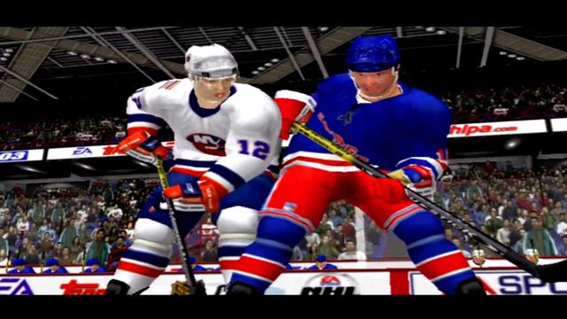 NHL 2003 Gameplay New York Islanders vs New York Rangers смотреть онлайн