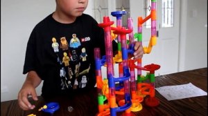 Детский конструктор лабиринт Marble Run 93 детали