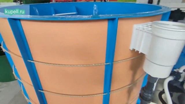 Купель с подогревом для улицы. Купель из пластика от производителя