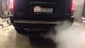 Звук Borla на Chevrolet Tahoe 5.3 podveson.ru