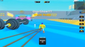 СТАЛ САМЫМ СИЛЬНЫМ В МИРЕ! СИМУЛЯТОР КАЧКА В ROBLOX