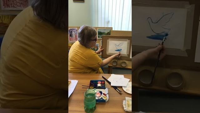 Трансляция мастер-класса «Голубь мира» – мастер-классы, занятия, уроки смотреть онлайн
