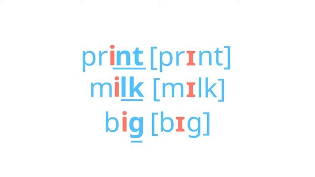 Рассмотрим правило чтения буквы I в закрытом слоге смотреть онлайн