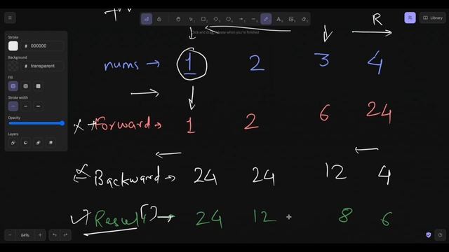 LeetCode 238 Product of Array Except Self | Python Solution #leetcode #python смотреть онлайн
