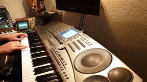 Testing the Clarinet on the Casio MZ-2000, accompanied by MatrixBrute and TR-8S