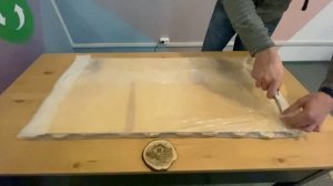 Панно из можжевельника 100х50 см