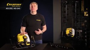 Мотобуры Champion AG252 & AG243