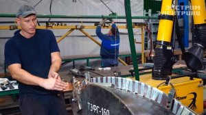 Изготовление стержней для турбогенератора 160 мвт