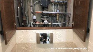 Дверцы в сантехнический шкаф в туалет