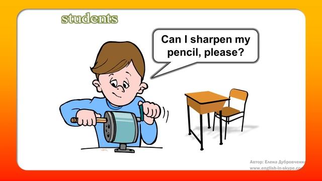 Разговорные фразы в английском языке. Школа - выражения в классе. (Classroom language) смотреть онлайн