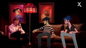 Gorillaz Radio X Interview 2017 русская озвучка