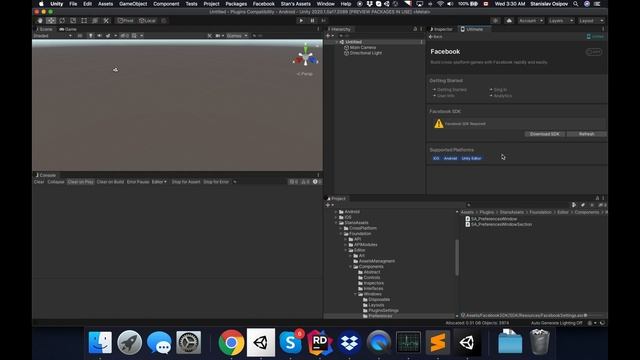 Unity + Firebase + Facebook + Ultimate Mobile Pro