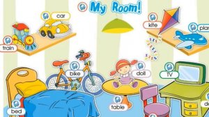 Smiles1,Module 3, My room, Vocabulary, p 33