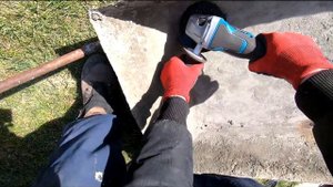 УШМ Makita DGA 517 в действии