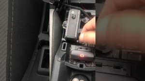 How to replace handbrake switch for Citroen DS4 2011 onwards step by step.