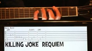 Killing Joke Requiem Guitar Chords Lesson & Tab Tutorial