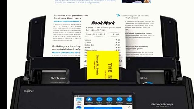 Fujitsu ScanSnap iX1600 Wireless or USB High-Speed Scanner @Productsjunction