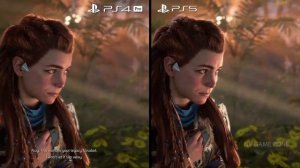 Horizon Forbidden West PS5 VS PS4 Pro Graphics Comparison | PS4 VS PS5